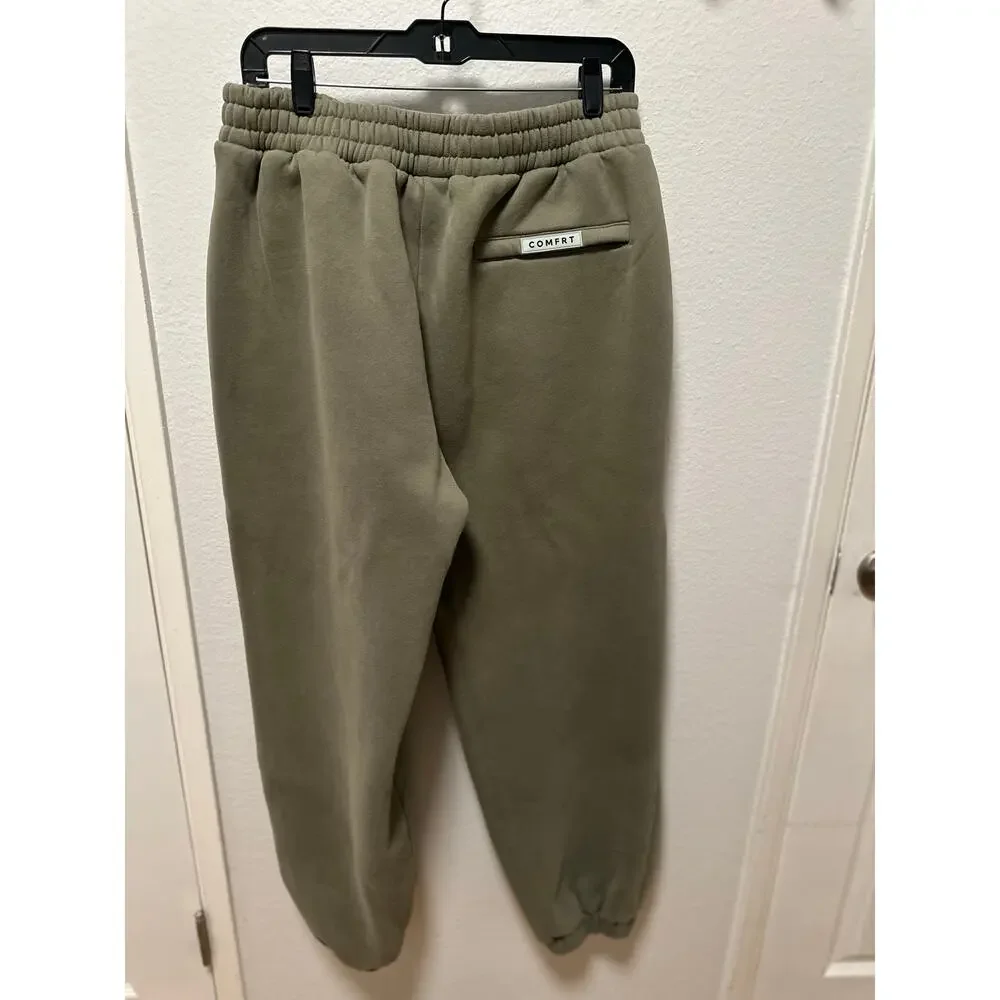 Comfrt Travel Essentials Sweatpants, Color Moss, Size XL - Picture 4 of 7